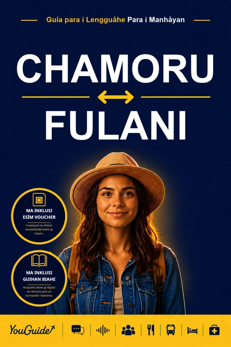 Portada: The Language Guide for Travelers - Chamorro to Fulani