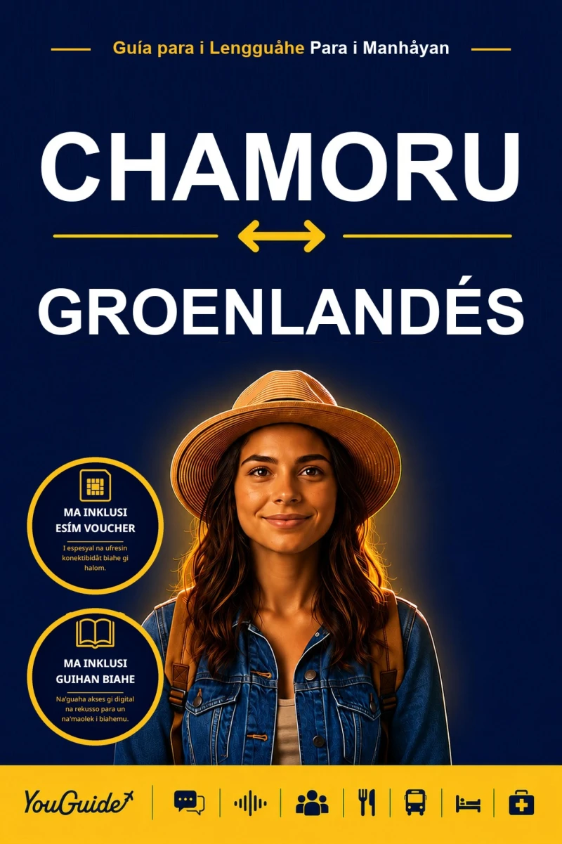 Portada: The Language Guide for Travelers - Chamorro to Greenlandic