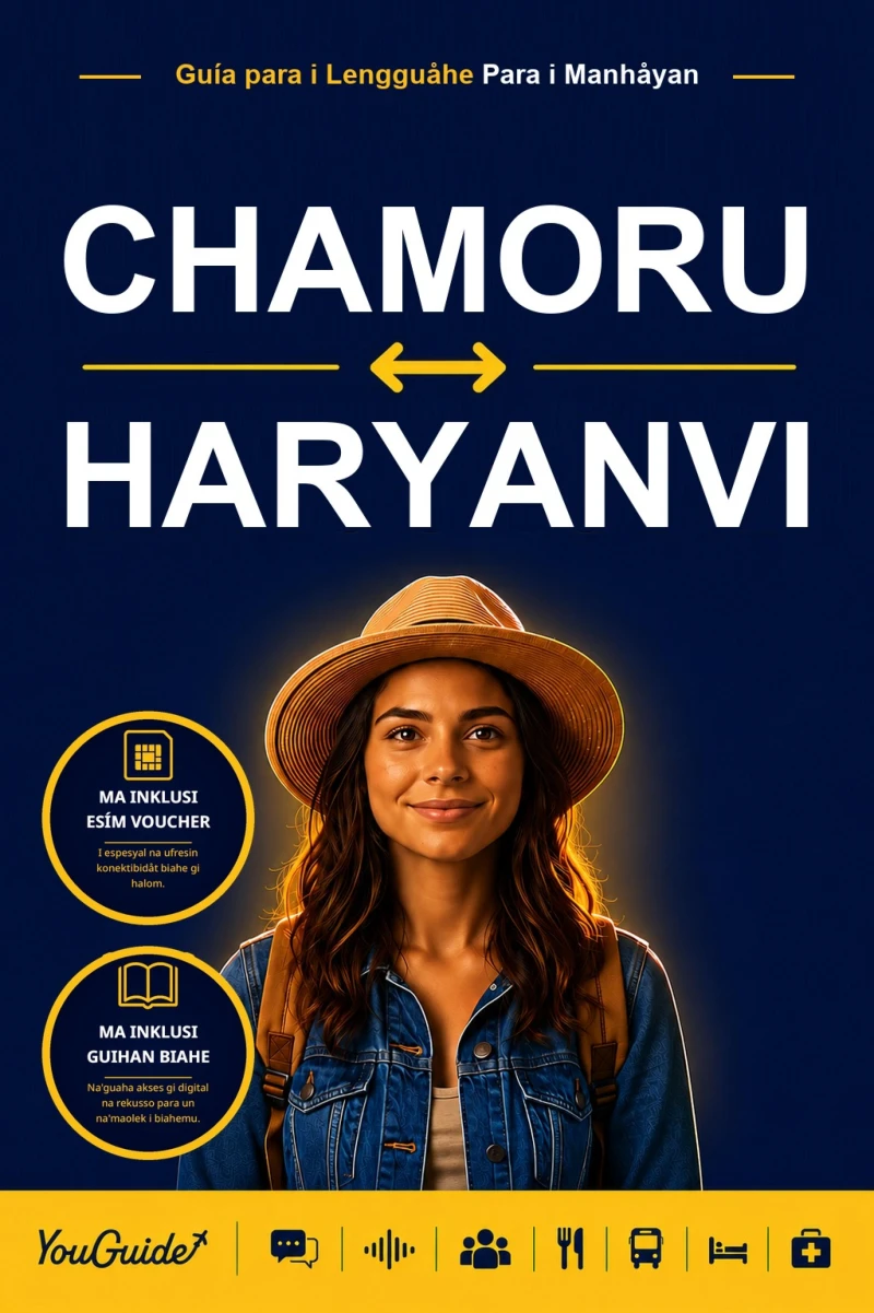 Portada: The Language Guide for Travelers - Chamorro to Haryanvi