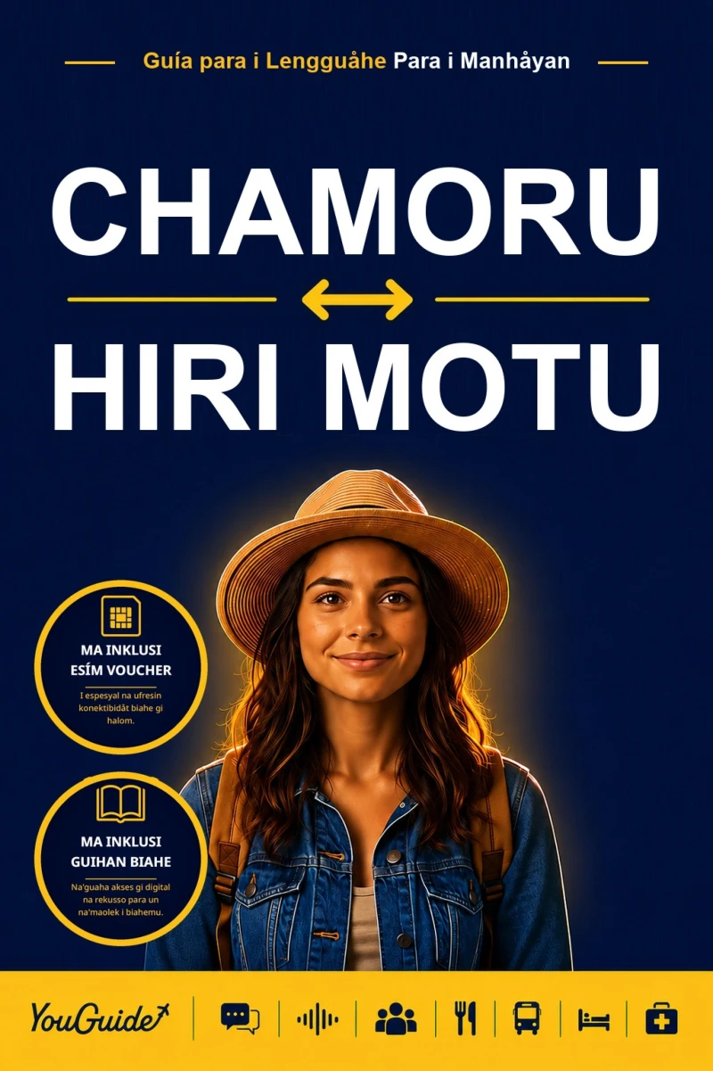 Portada: The Language Guide for Travelers - Chamorro to Hiri Motu