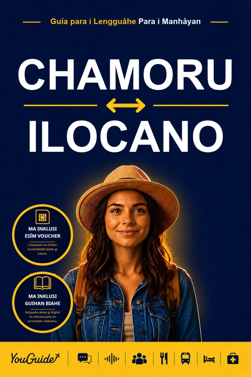 Portada: The Language Guide for Travelers - Chamorro to Ilocano
