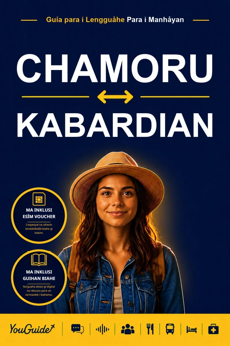 Portada: The Language Guide for Travelers - Chamorro to Kabardian
