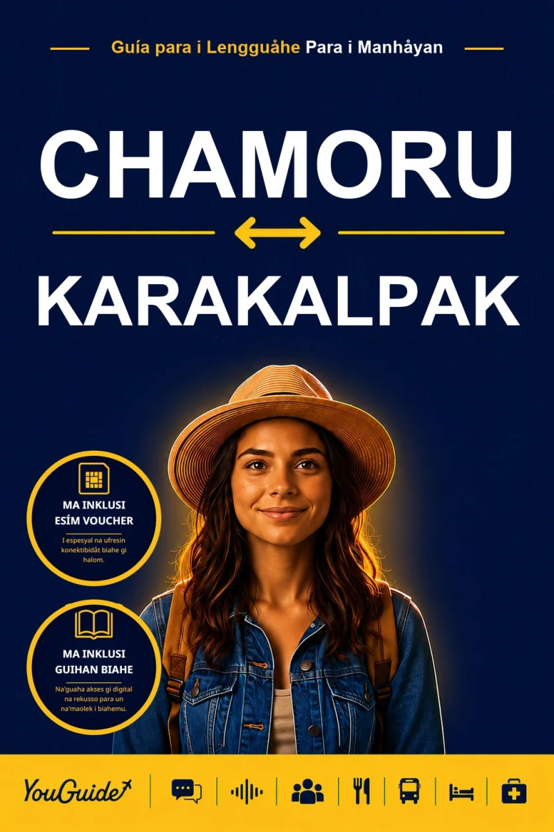 Portada: The Language Guide for Travelers - Chamorro to Karakalpak