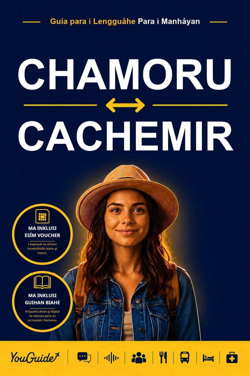 Portada: The Language Guide for Travelers - Chamorro to Kashmiri