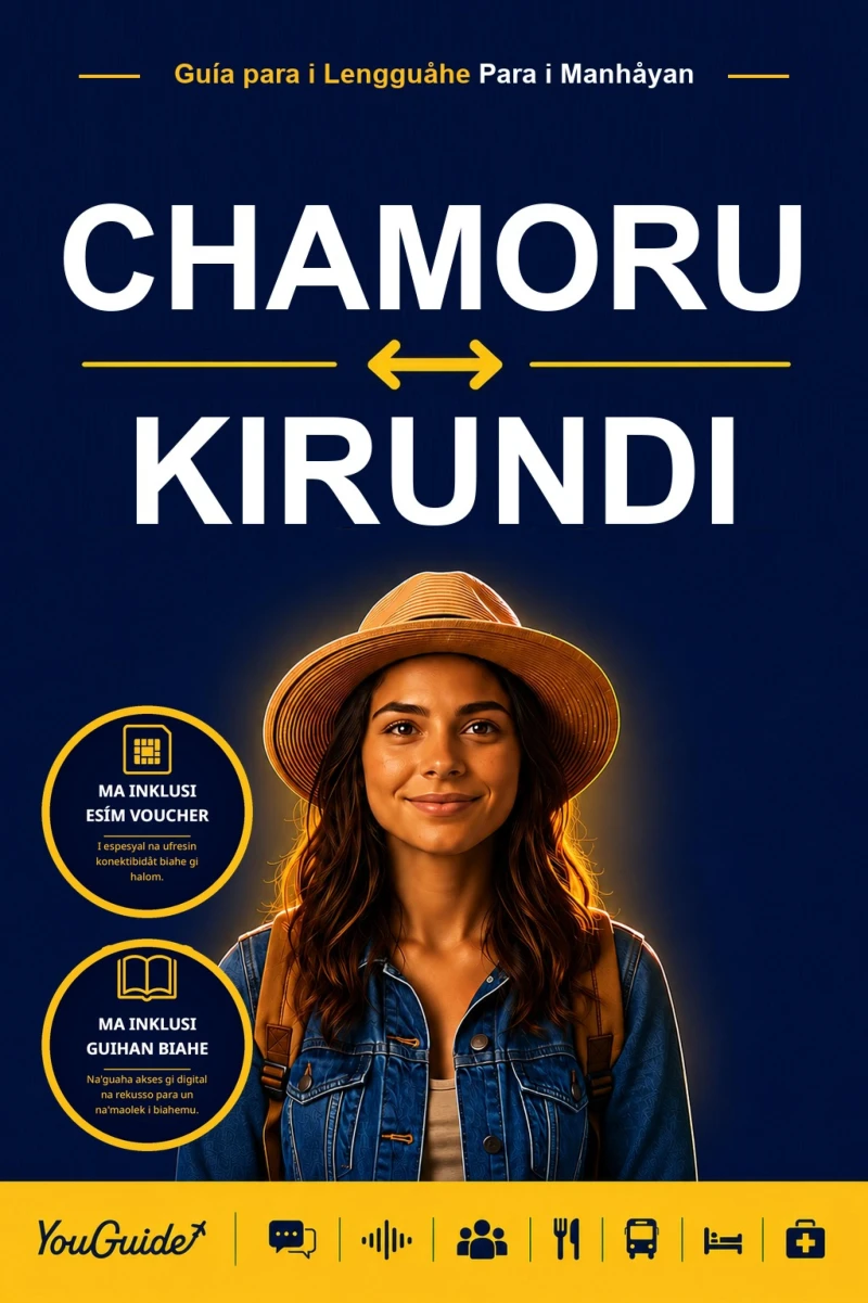 Portada: The Language Guide for Travelers - Chamorro to Kirundi