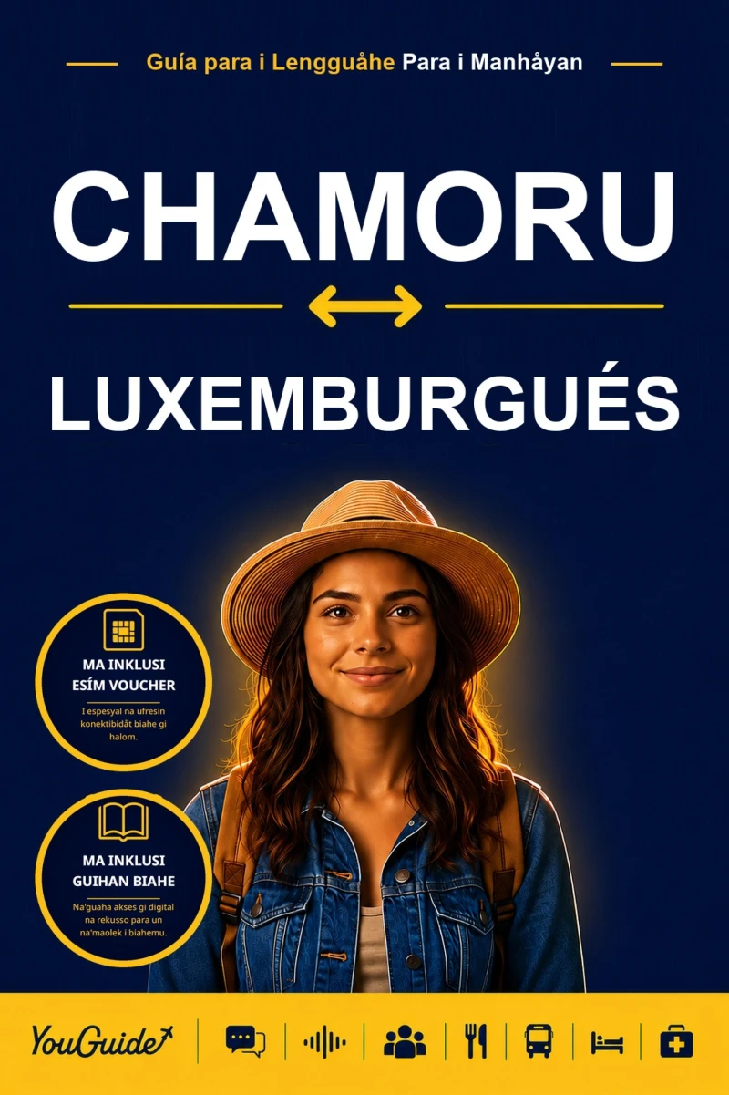 Portada: The Language Guide for Travelers - Chamorro to Luxembourgish