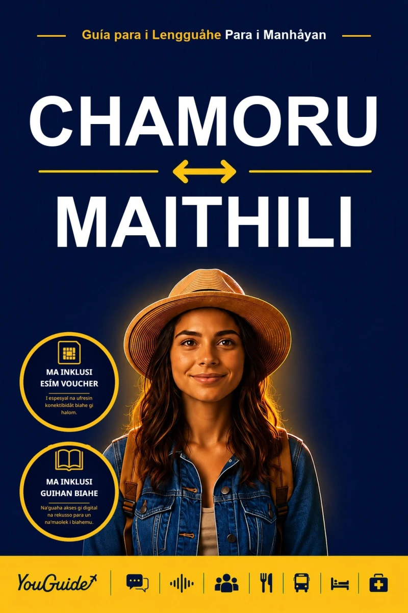 Portada: The Language Guide for Travelers - Chamorro to Maithili