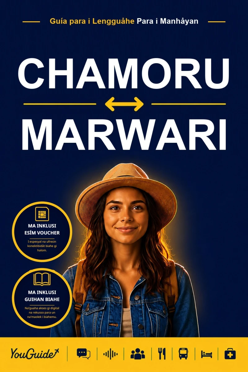 Portada: The Language Guide for Travelers - Chamorro to Marwari