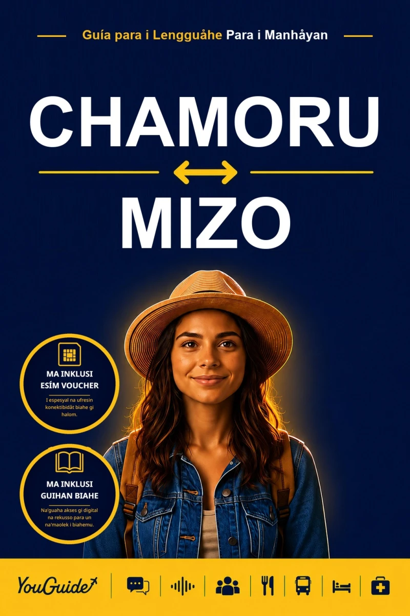 Portada: The Language Guide for Travelers - Chamorro to Mizo