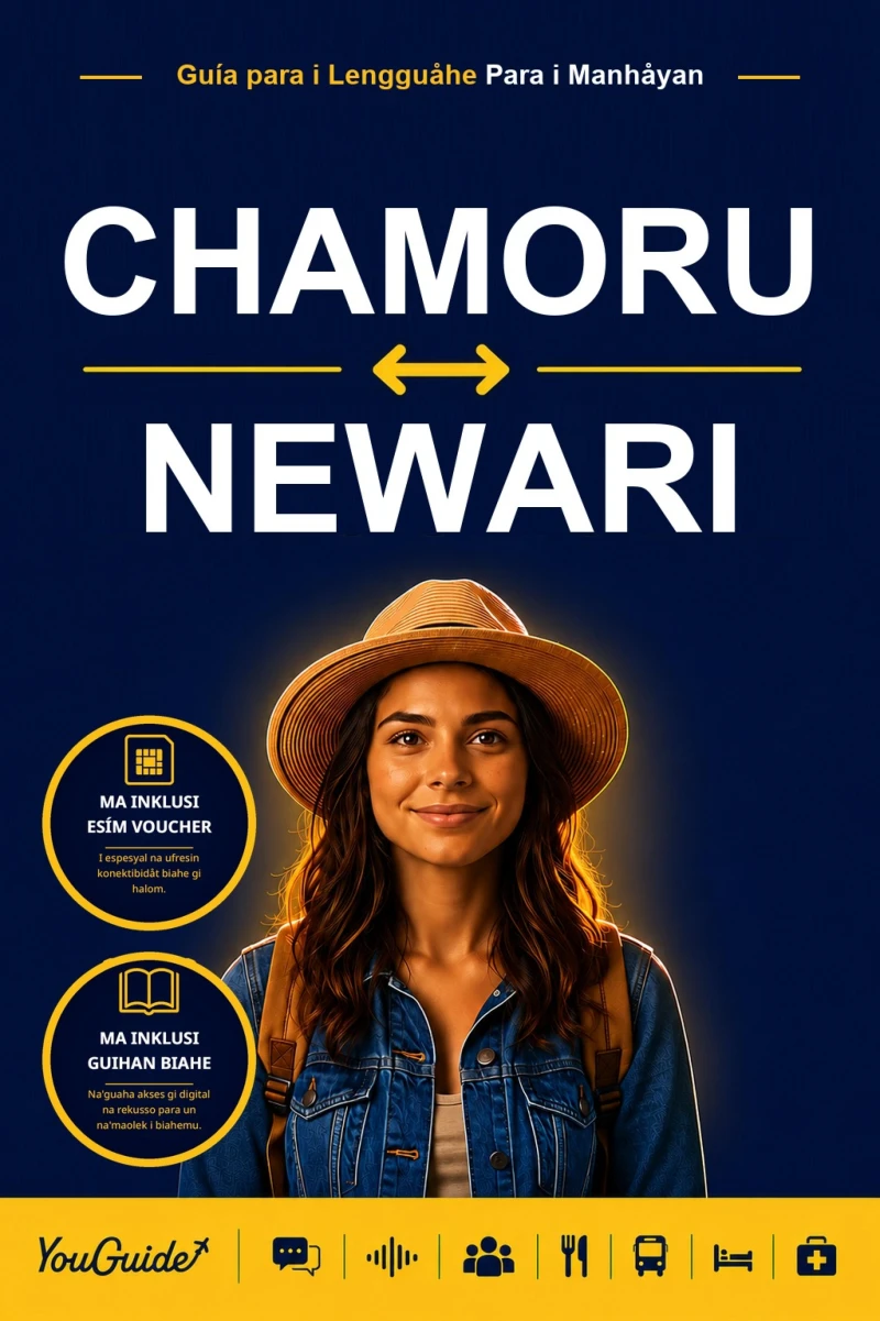 Portada: The Language Guide for Travelers - Chamorro to Newari
