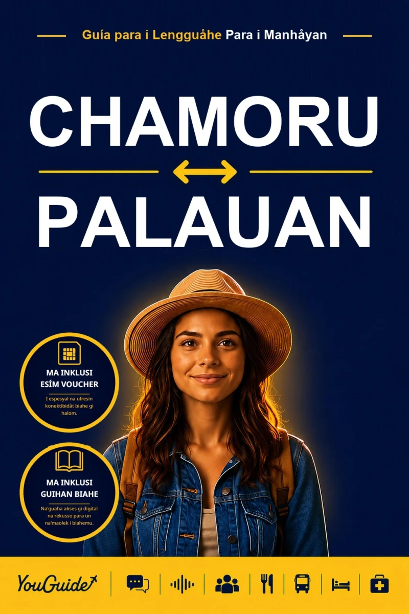 Portada: The Language Guide for Travelers - Chamorro to Palauan
