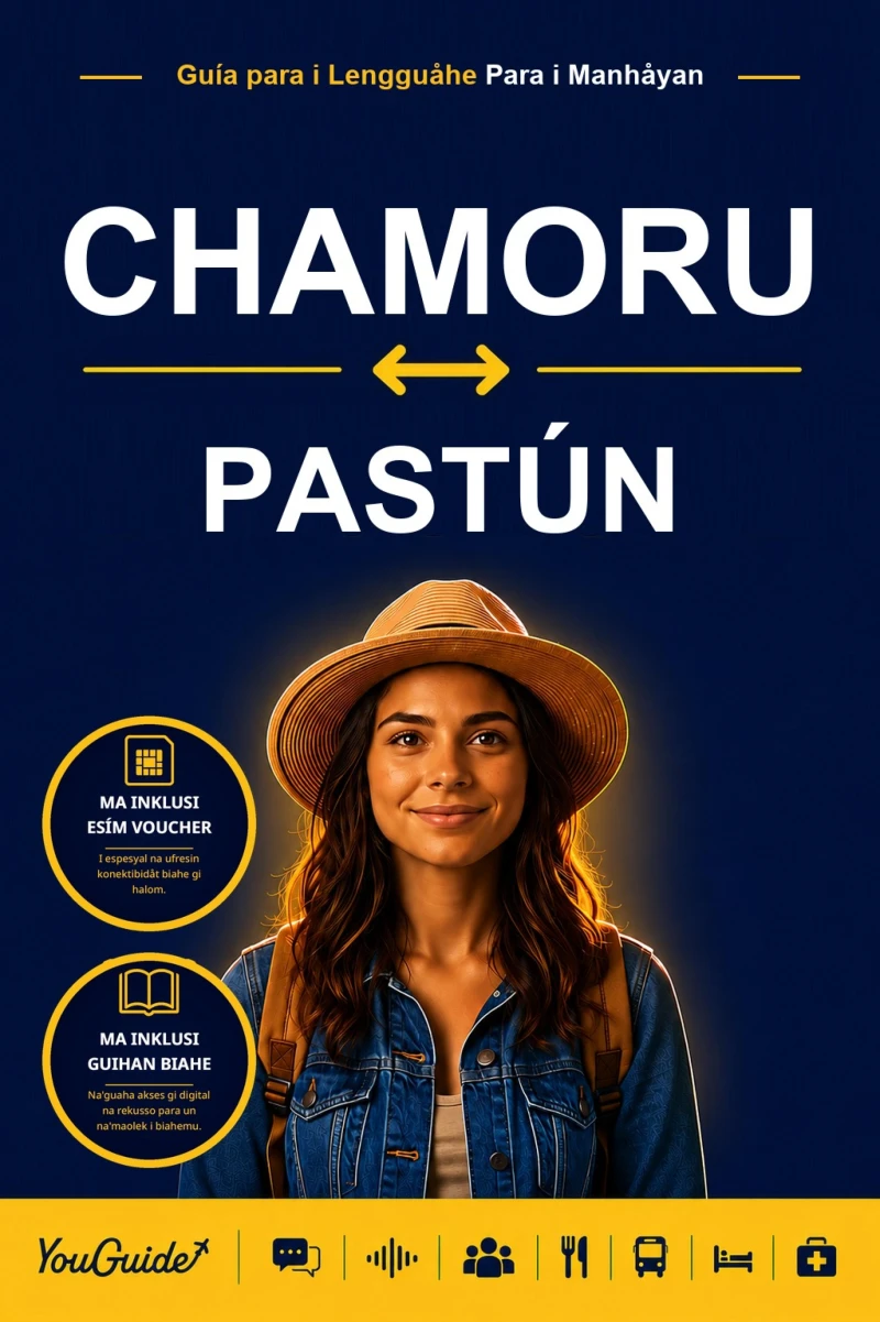 Portada: The Language Guide for Travelers - Chamorro to Pashto