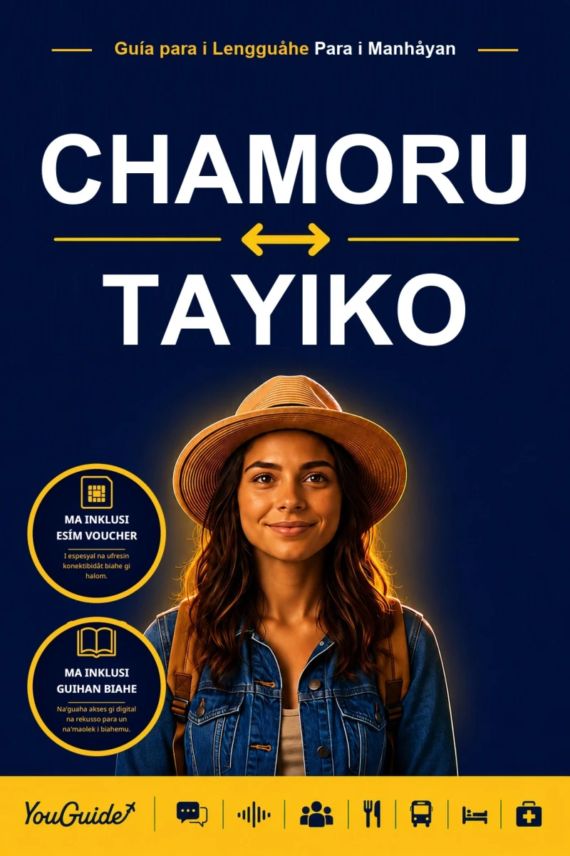 Portada: The Language Guide for Travelers - Chamorro to Tajik