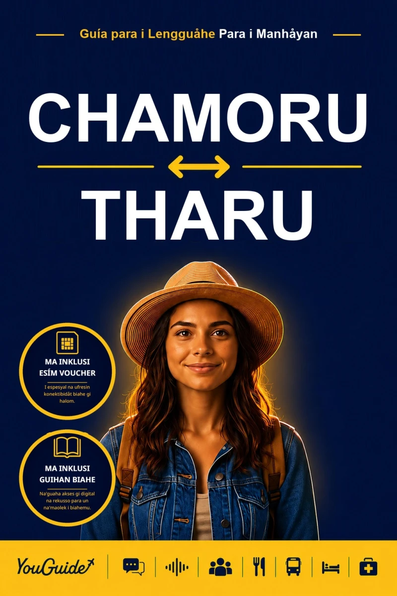 Portada: The Language Guide for Travelers - Chamorro to Tharu