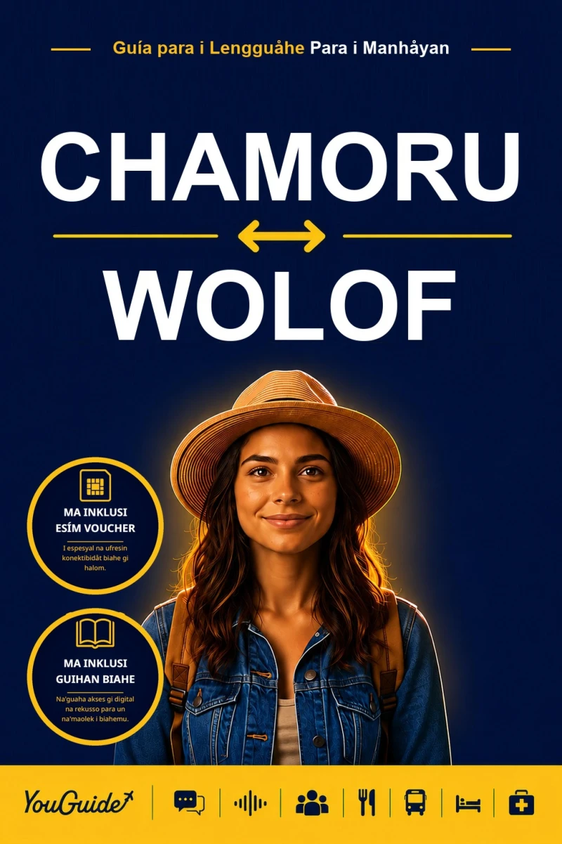Portada: The Language Guide for Travelers - Chamorro to Wolof
