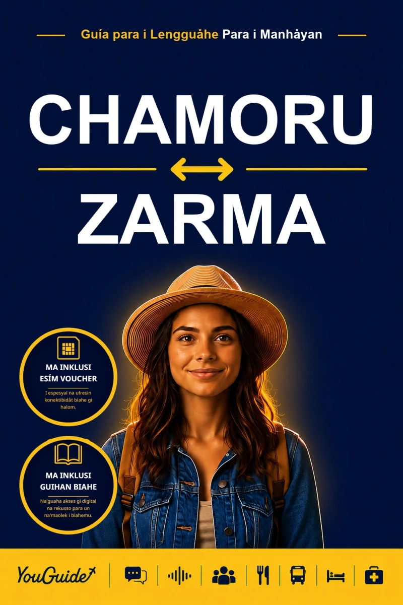 Portada: The Language Guide for Travelers - Chamorro to Zarma