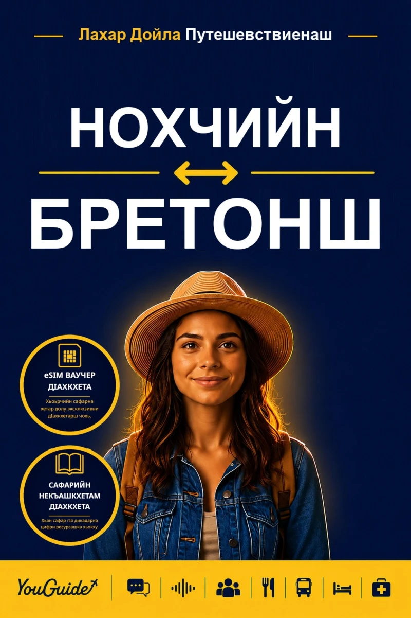 Portada: The Language Guide for Travelers - Chechen to Breton