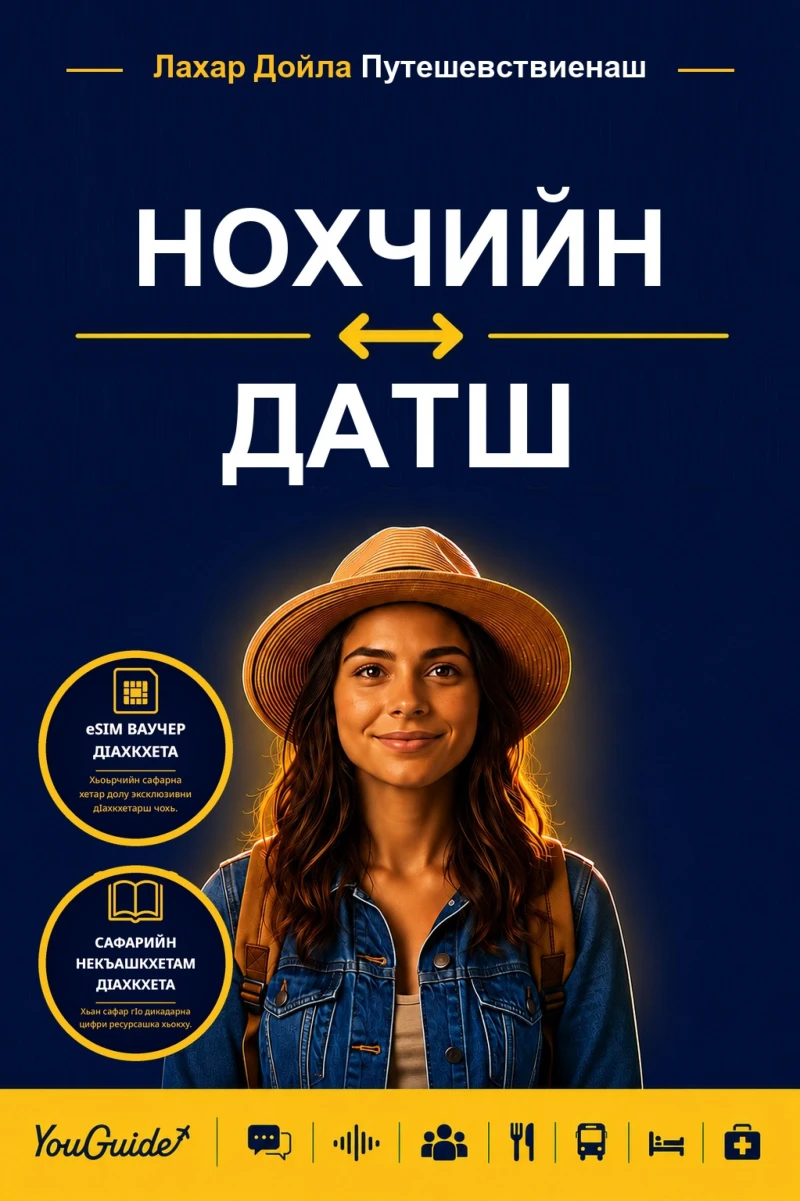Portada: The Language Guide for Travelers - Chechen to Danish