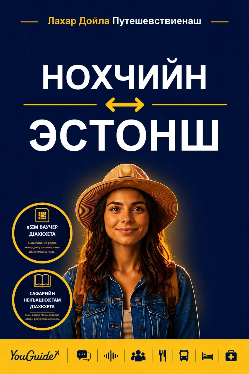Portada: The Language Guide for Travelers - Chechen to Estonian