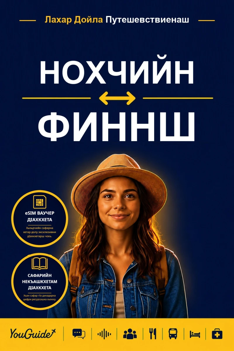 Portada: The Language Guide for Travelers - Chechen to Finnish