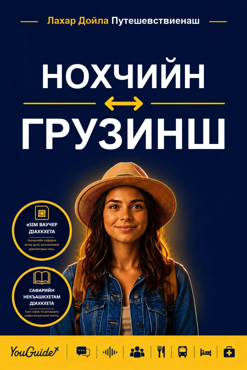 Portada: The Language Guide for Travelers - Chechen to Georgian