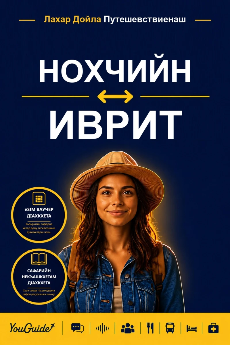 Portada: The Language Guide for Travelers - Chechen to Hebrew