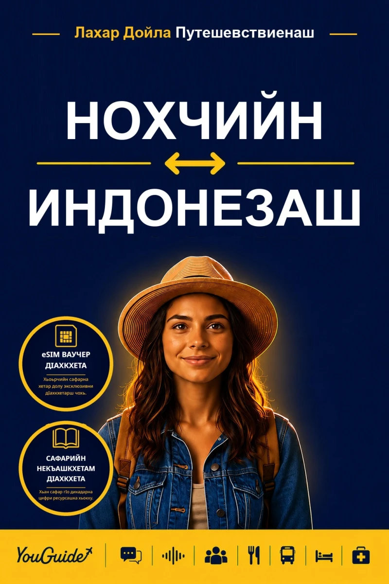 Portada: The Language Guide for Travelers - Chechen to Indonesian