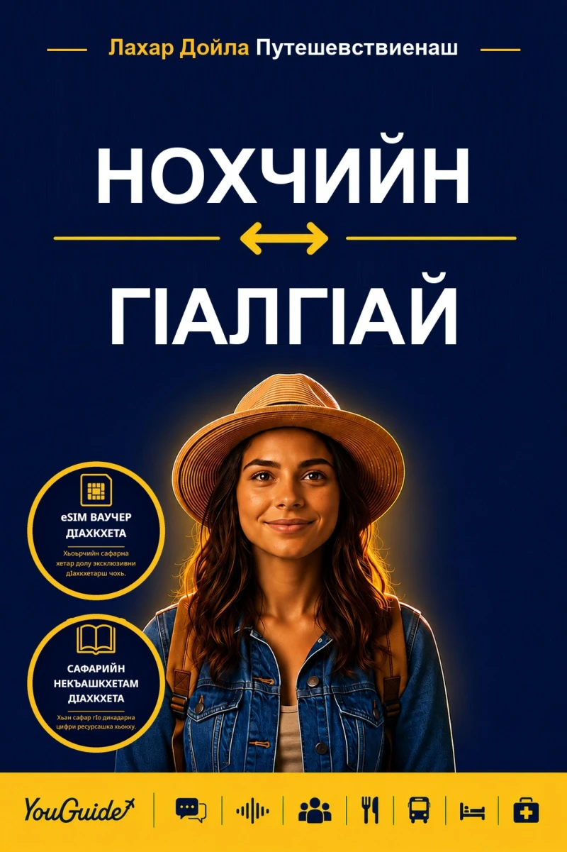Portada: The Language Guide for Travelers - Chechen to Ingush