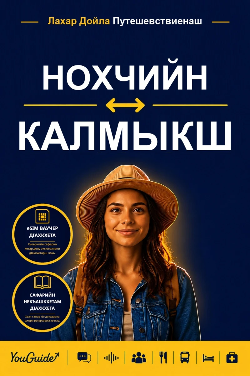 Portada: The Language Guide for Travelers - Chechen to Kalmyk
