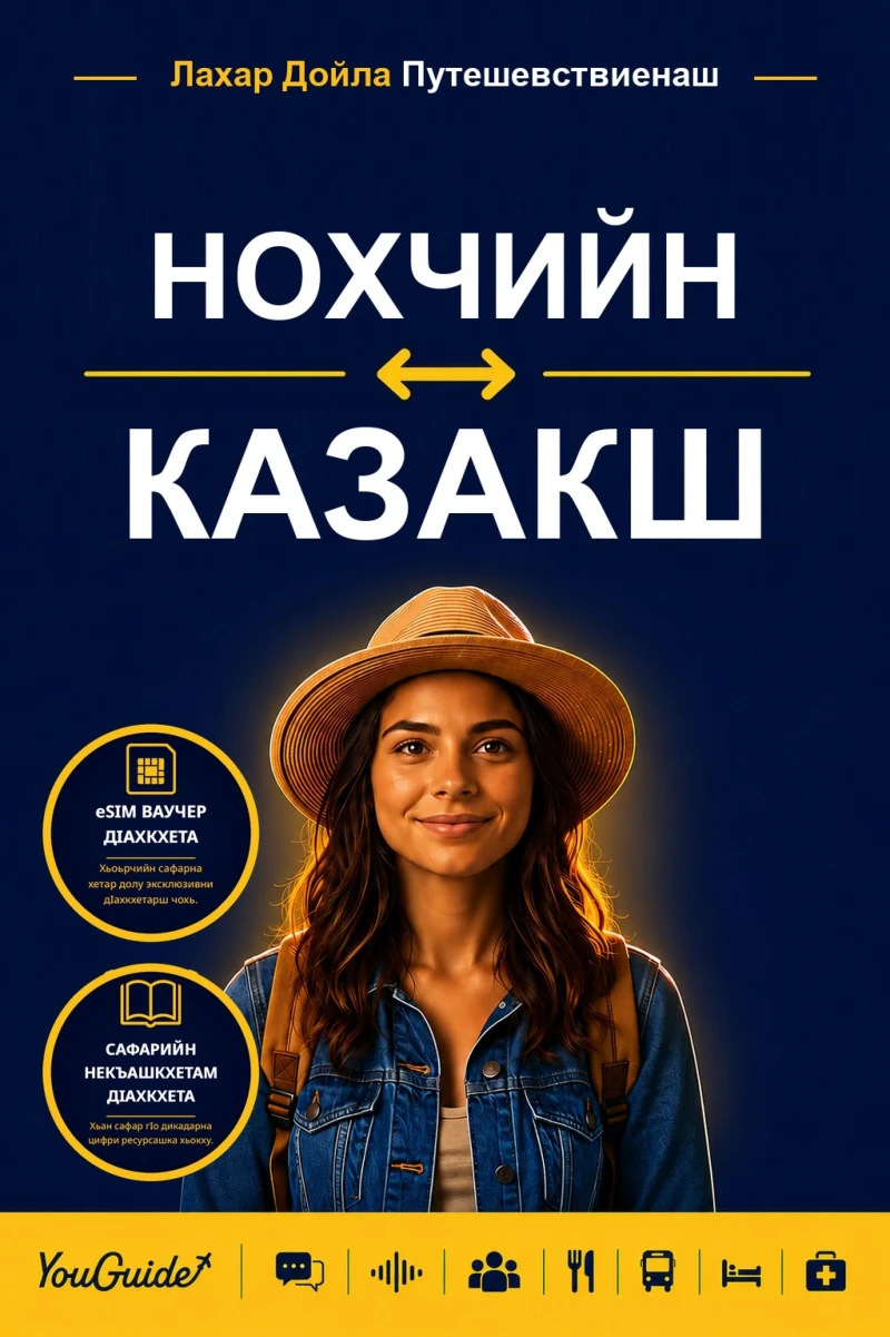 Portada: The Language Guide for Travelers - Chechen to Kazakh
