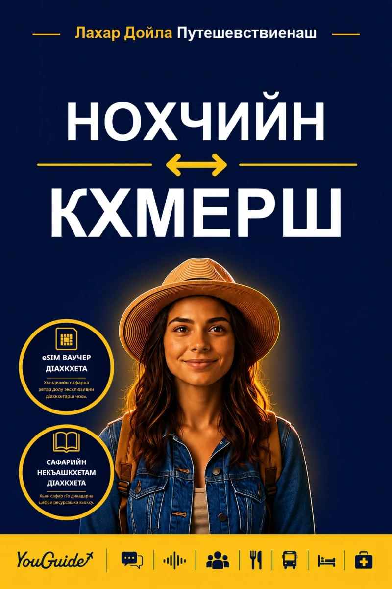 Portada: The Language Guide for Travelers - Chechen to Khmer