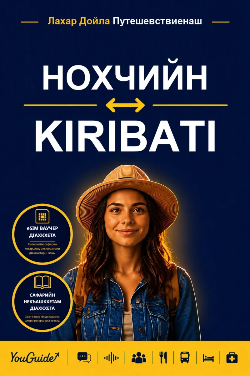Portada: The Language Guide for Travelers - Chechen to Kiribati