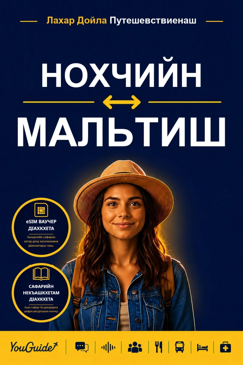 Portada: The Language Guide for Travelers - Chechen to Maltese