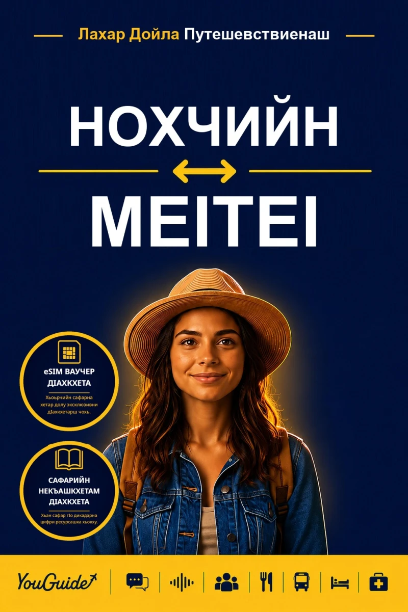 Portada: The Language Guide for Travelers - Chechen to Meitei
