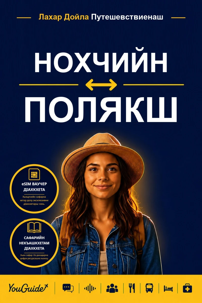 Portada: The Language Guide for Travelers - Chechen to Polish