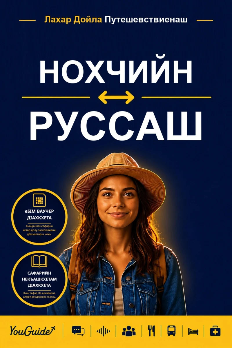Portada: The Language Guide for Travelers - Chechen to Russian