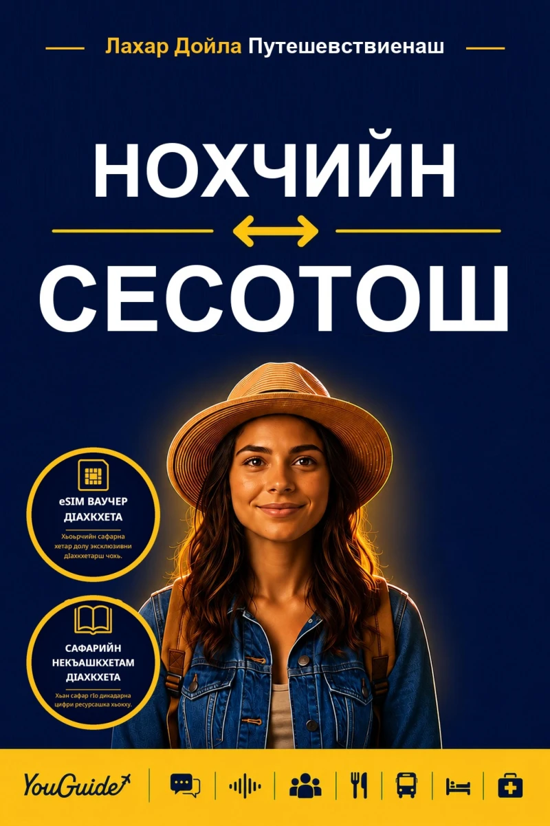 Portada: The Language Guide for Travelers - Chechen to Sesotho