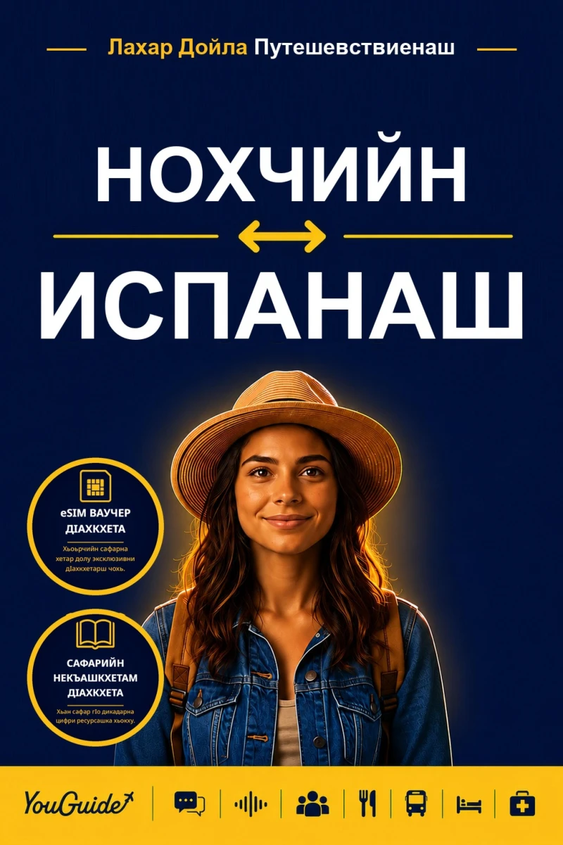Portada: The Language Guide for Travelers - Chechen to Spanish
