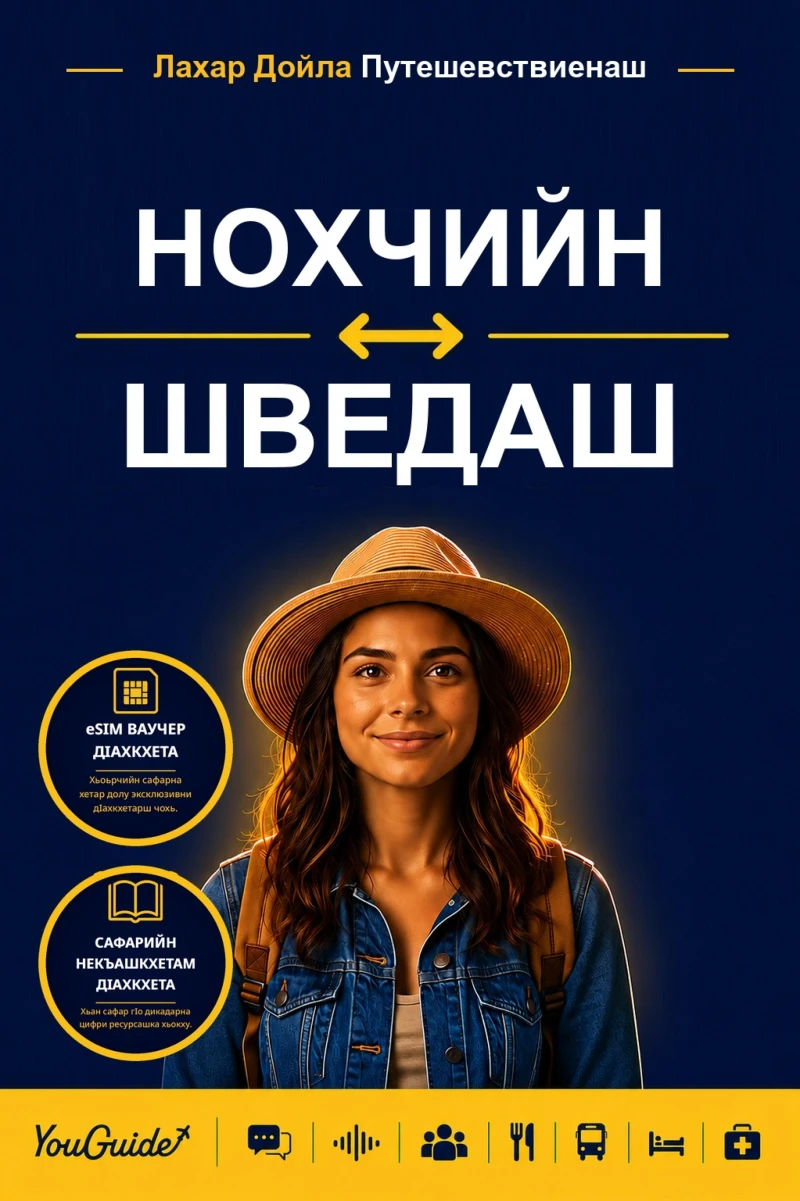 Portada: The Language Guide for Travelers - Chechen to Swedish