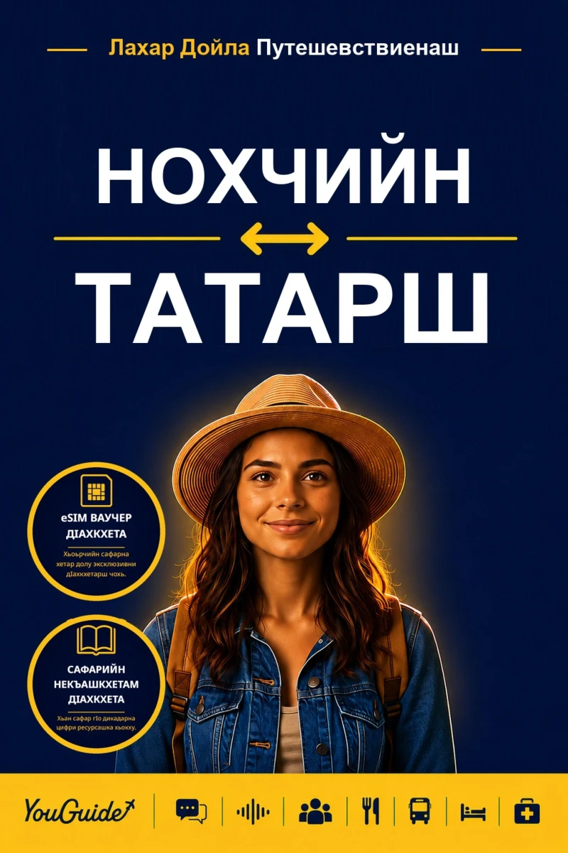 Portada: The Language Guide for Travelers - Chechen to Tatar
