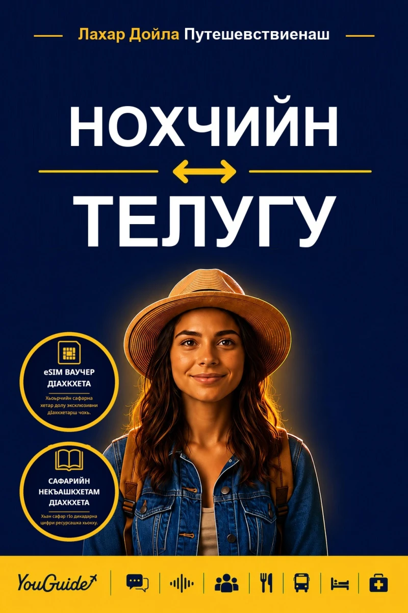 Portada: The Language Guide for Travelers - Chechen to Telugu