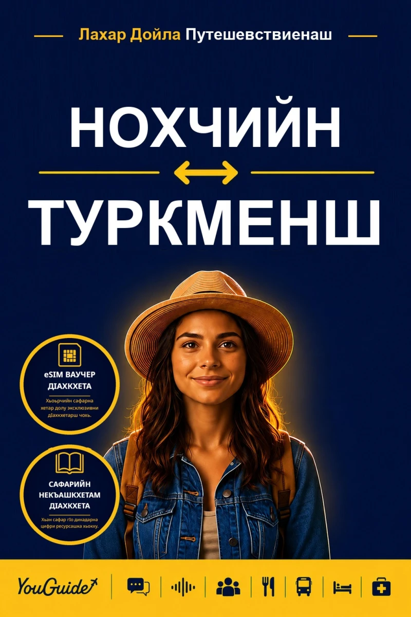 Portada: The Language Guide for Travelers - Chechen to Turkmen
