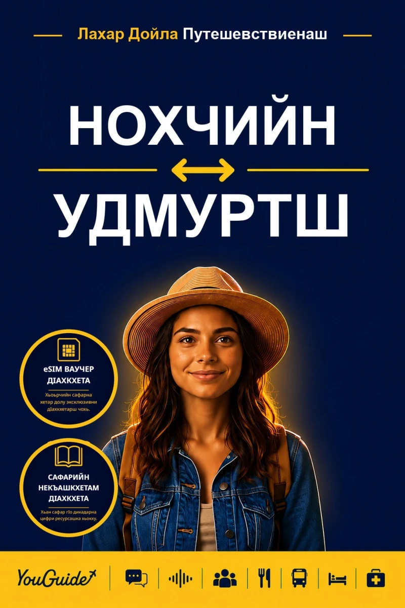 Portada: The Language Guide for Travelers - Chechen to Udmurt