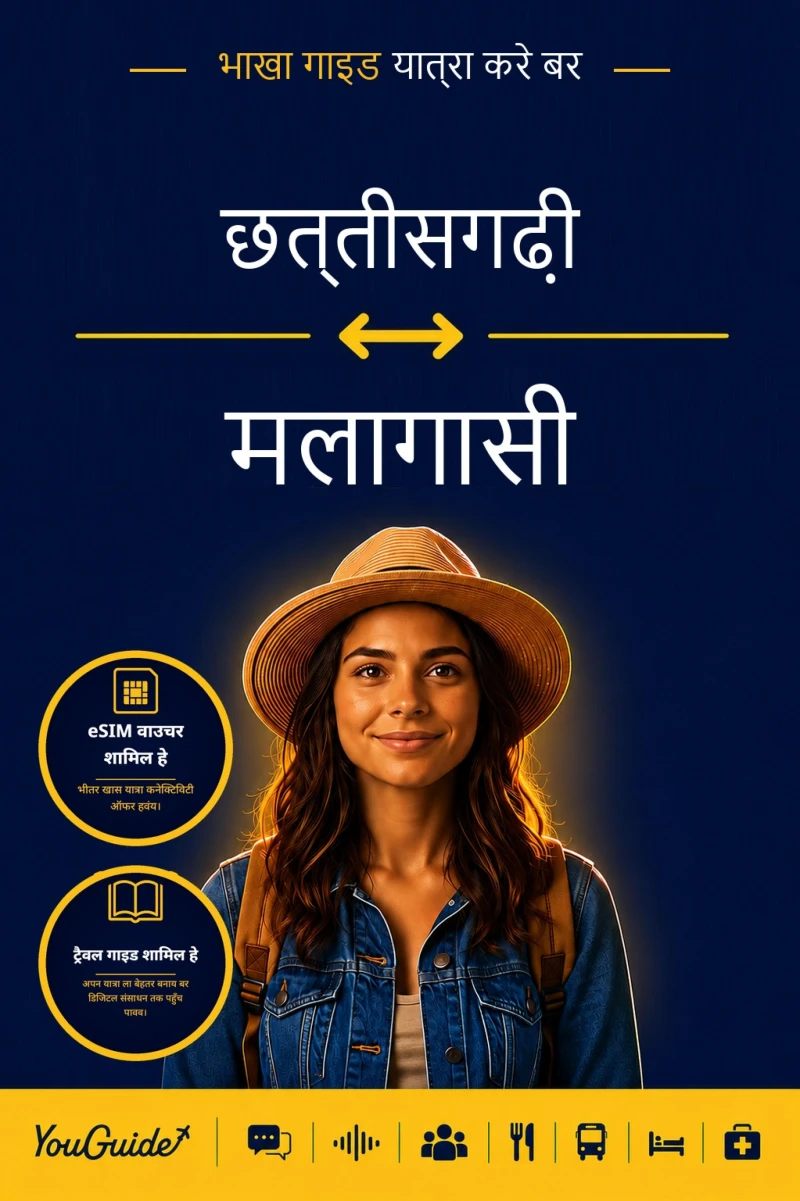 Portada: The Language Guide for Travelers - Chhattisgarhi to Malagasy