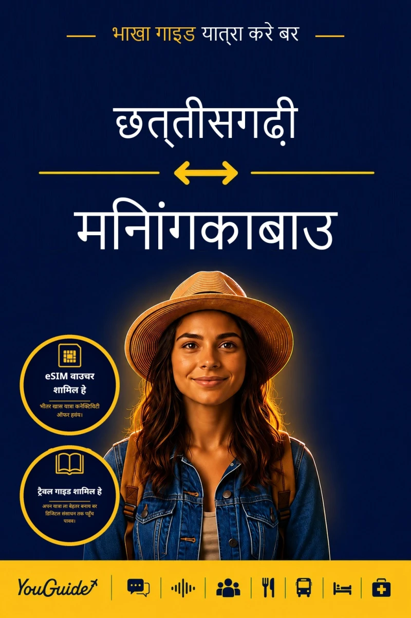 Portada: The Language Guide for Travelers - Chhattisgarhi to Minangkabau