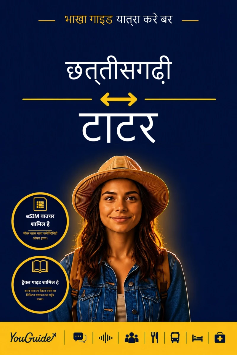 Portada: The Language Guide for Travelers - Chhattisgarhi to Tatar