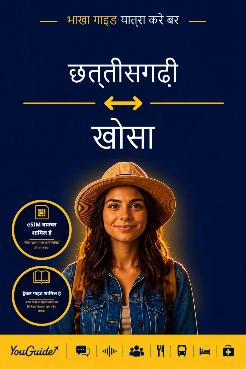 Portada: The Language Guide for Travelers - Chhattisgarhi to Xhosa