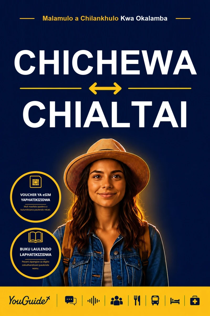 Portada: The Language Guide for Travelers - Chichewa to Altai