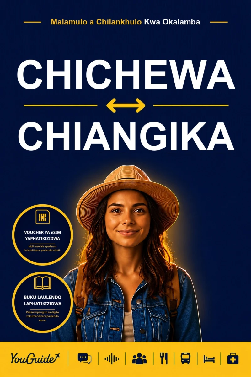 Portada: The Language Guide for Travelers - Chichewa to Angika