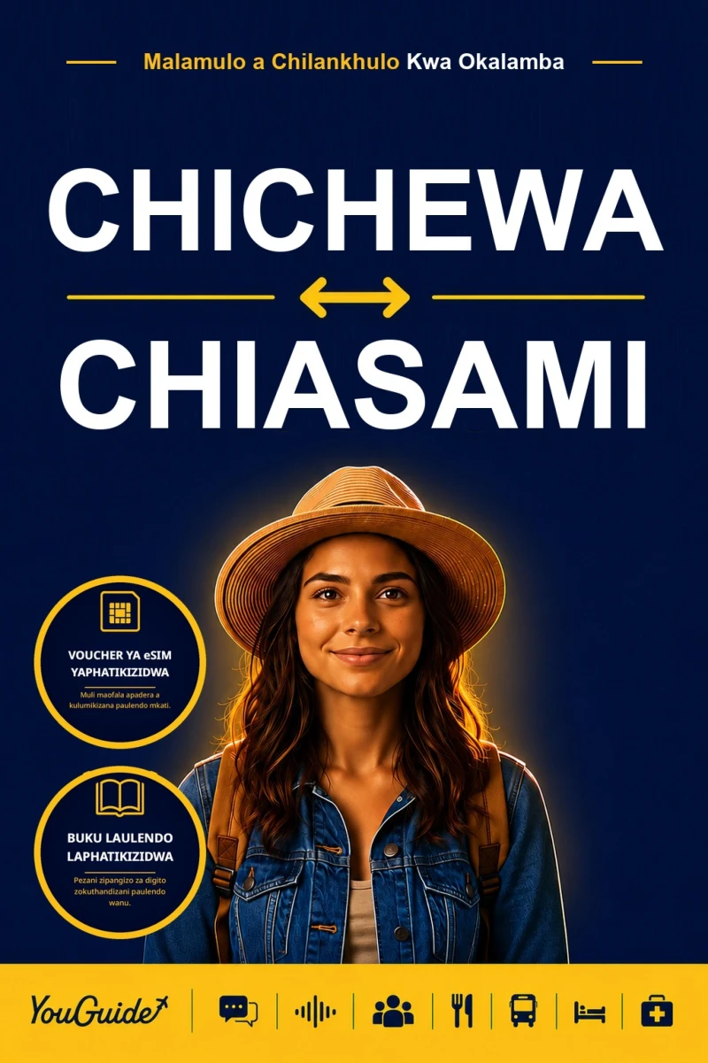 Portada: The Language Guide for Travelers - Chichewa to Assamese